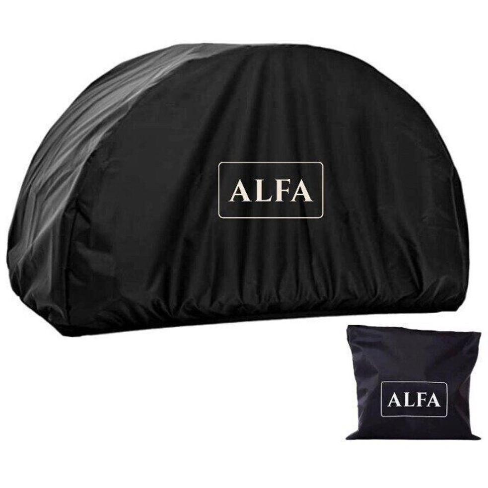 Alfa Forni - Abdeckhaube für Moderno 3 Pizze - Grill-Abdeckhaube - schwarz, wasserdicht, atmungsaktiv