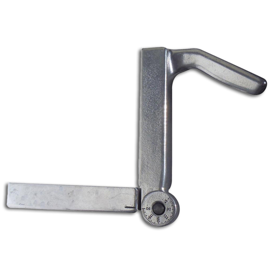 CAB TOOLS - 44804 - Verstellbarer Schweisserwinkel 45° mit 180 x 180 Schenkellänge für Flachmaterial