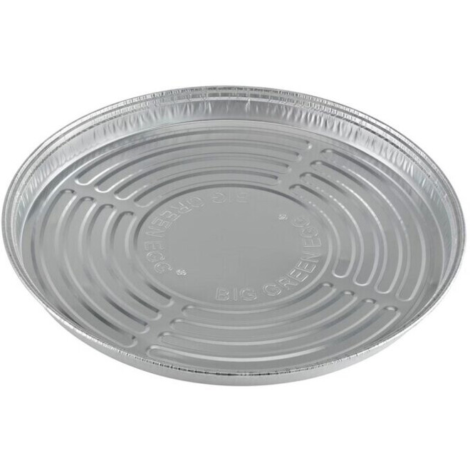 Big Green Egg - Einweg-Auffangschalen für Large - Fettauffangschale - Aluminium, 5 Stück, 33,5 cm x 2,5 cm